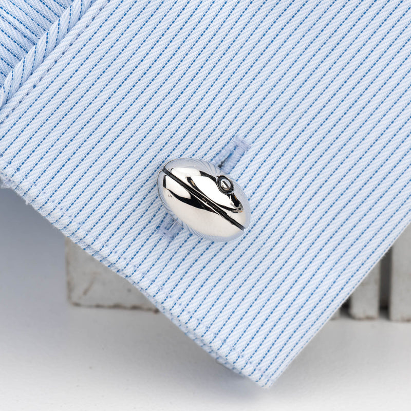 American Football Metal Cufflinks