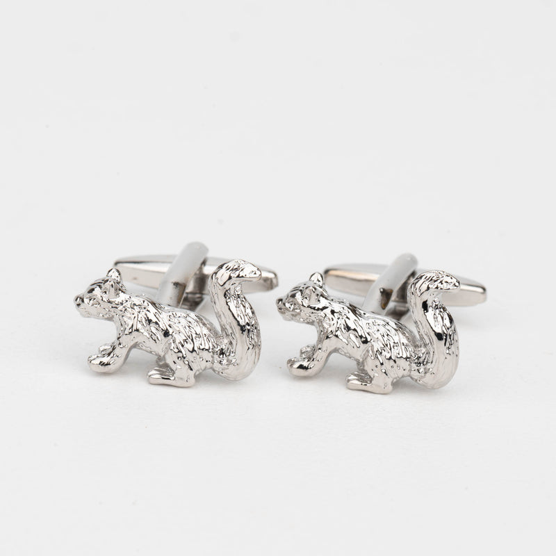 Squirrel Metal Cufflinks