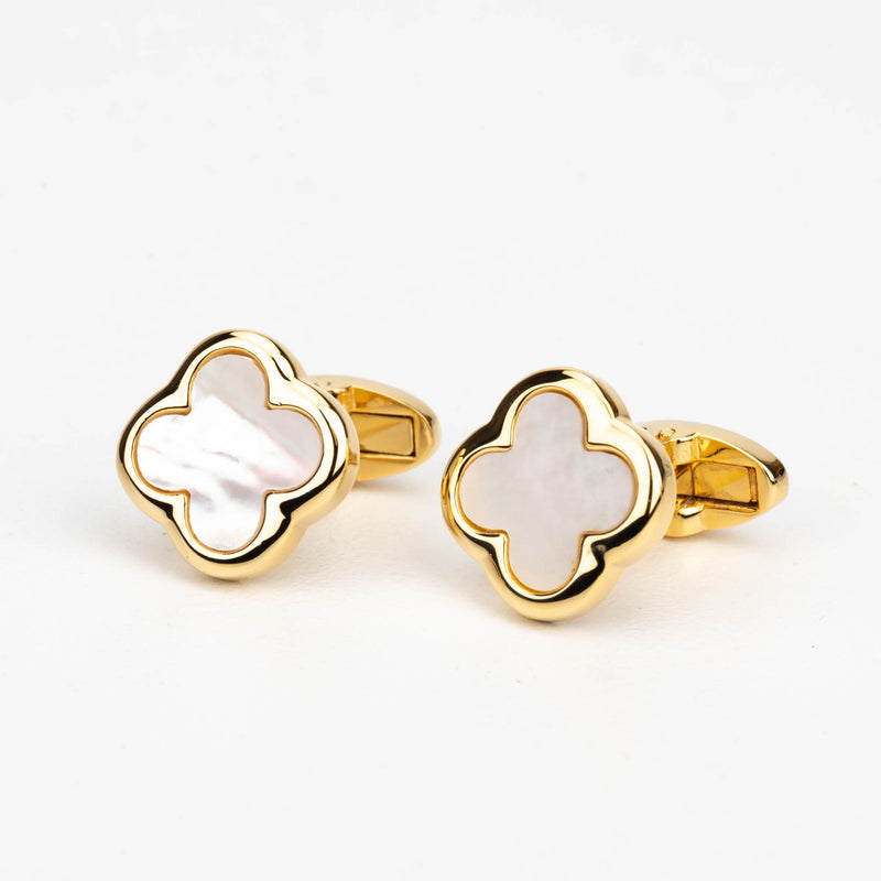 Clover Mother of Pearl Cufflink