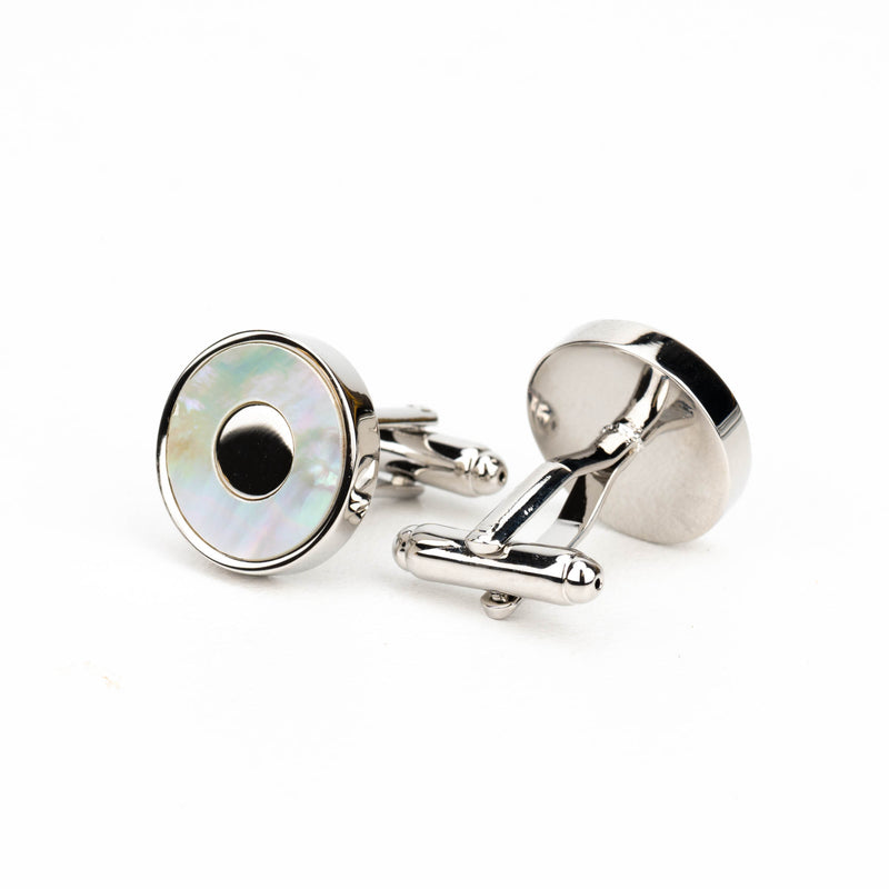 Donut Mother of Pearl Cufflinks