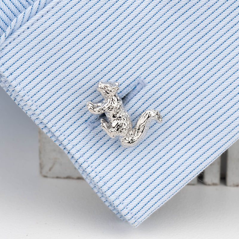 Squirrel Metal Cufflinks