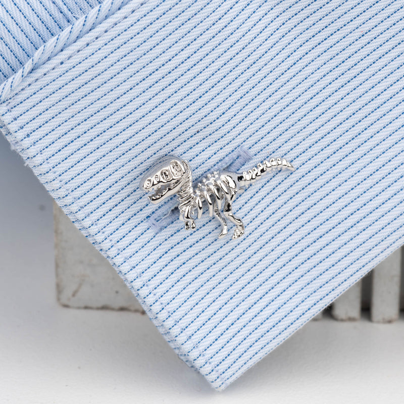 Dinosaur Metal Cufflinks