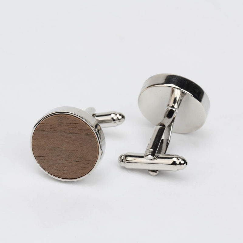 Walnut Wood Cufflinks