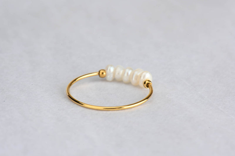 Dainty Freshwater Pearl Ring