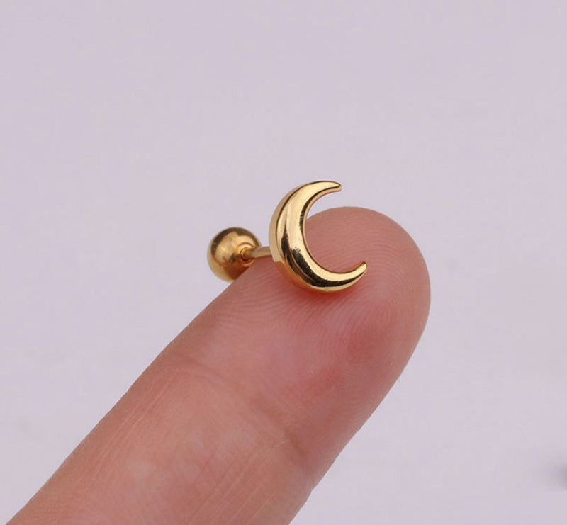 Moon Helix Earring