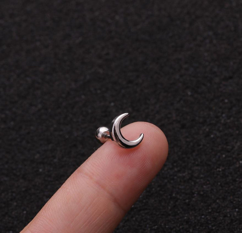 Moon Helix Earring