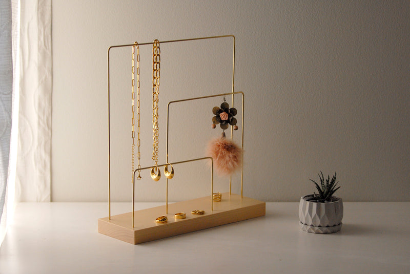Classic Large Asymmetrical Jewelry Stand