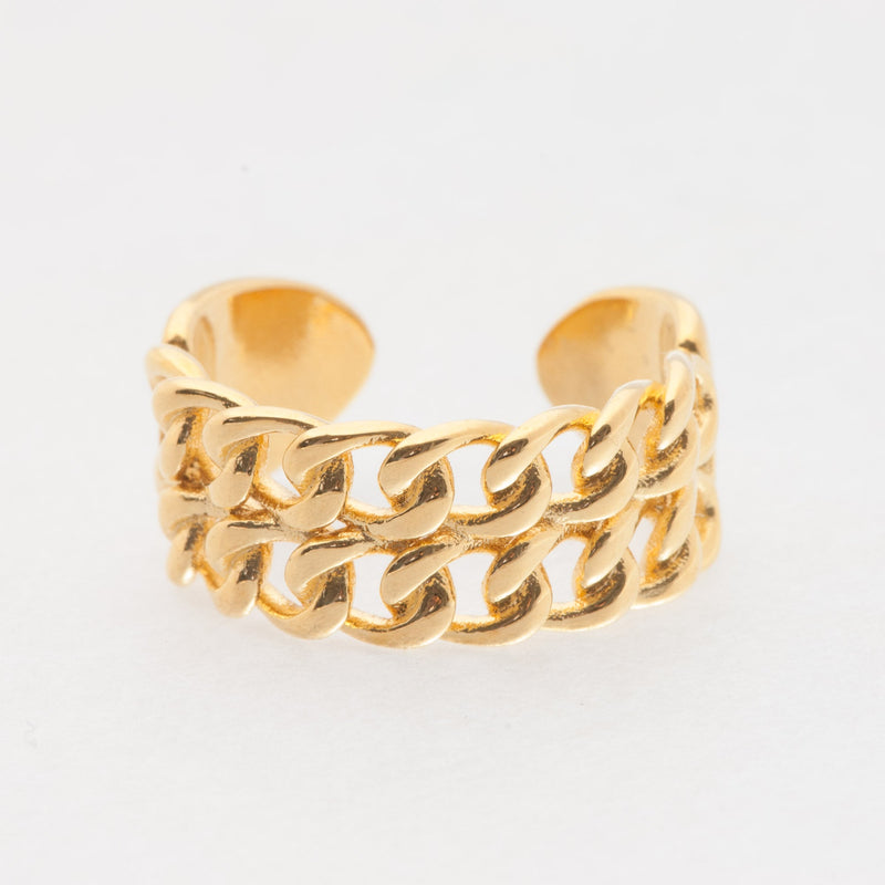 Open Double Chain Ring