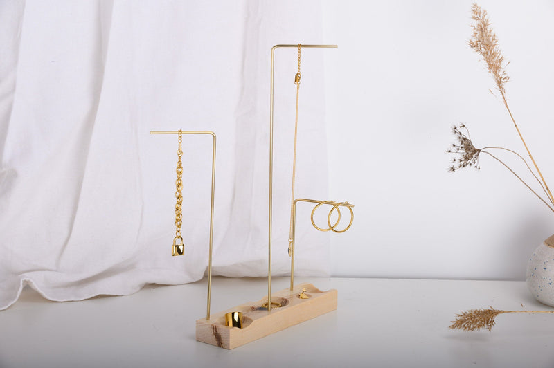 Slim asymmetrical jewelry stand 2021 LUNA