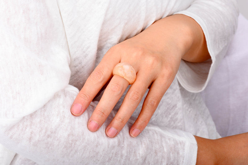 Bold Oversize Acrylic Dome Ring