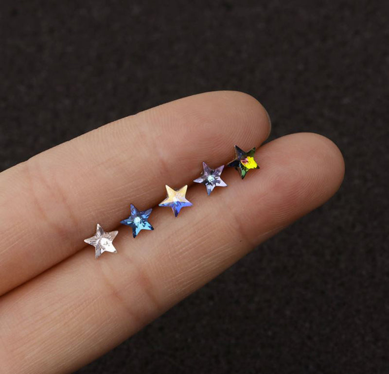 Dainty Star Earring